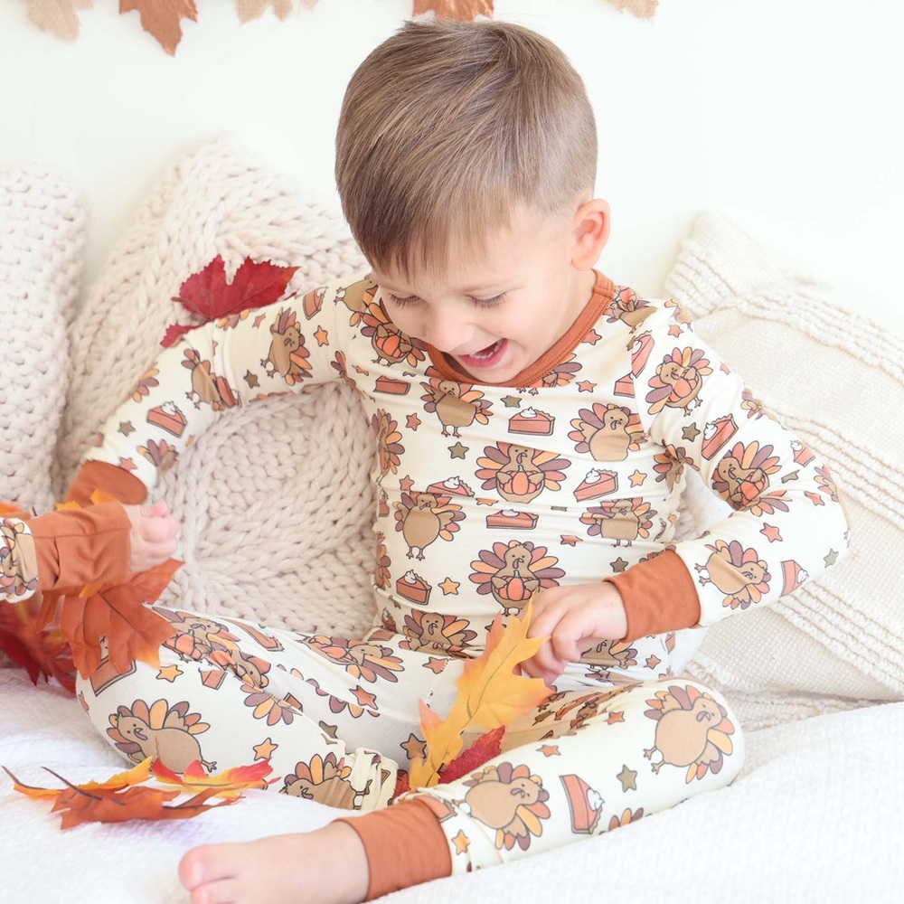 Caden Lane Turkey Pajamas